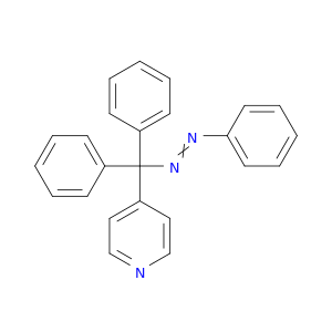 Pyridine, 4-[diphenyl(phenylazo)methyl]-