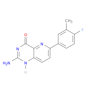 Pyrido[3,2-d]pyrimidin-4(1H)-one, 2-amino-6-(4-fluoro-3-methylphenyl)-
