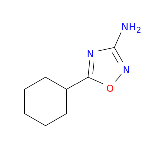 5-cyclohexyl-1,2,4-oxadiazol-3-amine