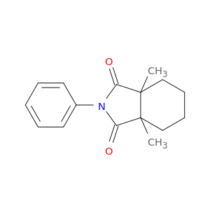 1H-Isoindole-1,3(2H)-dione, hexahydro-3a,7a-dimethyl-2-phenyl-