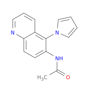 Acetamide, N-[5-(1H-pyrrol-1-yl)-6-quinolinyl]-