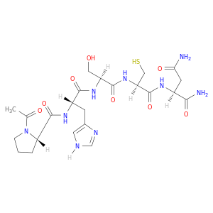 (S)-2-((R)-2-((S)-2-((S)-2-((S)-1-乙酰吡咯烷-2-卡波胺基)-3-(1H-咪唑-4-基)丙酰胺基)-3-羟丙酰胺基)-3-巯基丙酰胺基)琥珀酰胺
