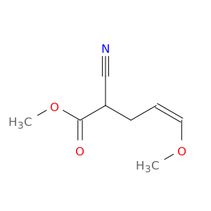 4-Pentenoic acid, 2-cyano-5-methoxy-, methyl ester, (Z)-