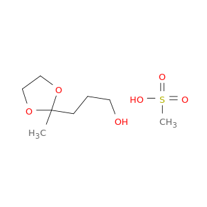1,3-Dioxolane-2-propanol, 2-methyl-, methanesulfonate