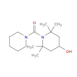4-Piperidinol, 2,2,6,6-tetramethyl-1-(1-piperidinylcarbonyl)-