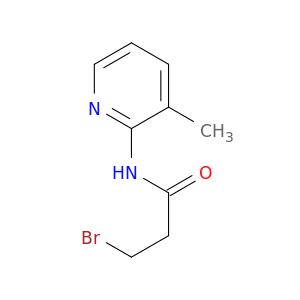 3-BROMO-N-(3-METHYL-2-PYRIDINYL)PROPANAMIDE