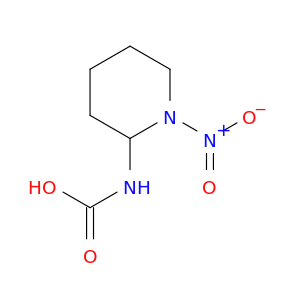 Carbamic acid, (1-nitro-2-piperidinyl)-