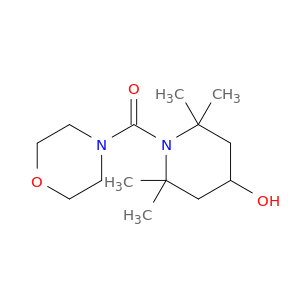 Morpholine, 4-[(4-hydroxy-2,2,6,6-tetramethyl-1-piperidinyl)carbonyl]-