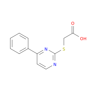 2-((4-Phenylpyrimidin-2-yl)thio)acetic acid