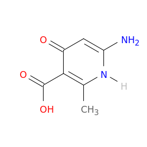 6-氨基-4-羟基-2-甲基吡啶-3-羧酸