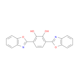1,2-Benzenediol, 3,6-bis(2-benzoxazolyl)-