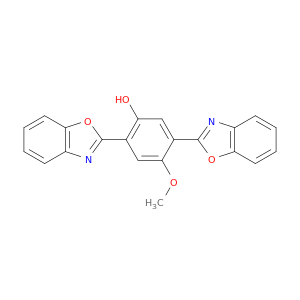 Phenol, 2,5-bis(2-benzoxazolyl)-4-methoxy-