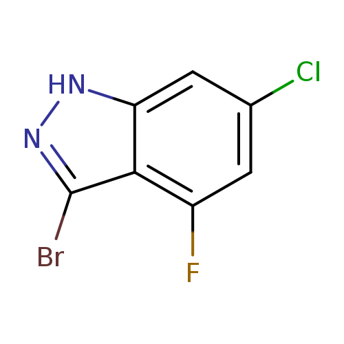 3-Bromo-6-chloro-4-fluoro-1H-indazole