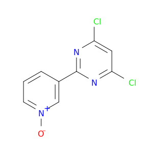 Pyrimidine, 4,6-dichloro-2-(1-oxido-3-pyridinyl)-