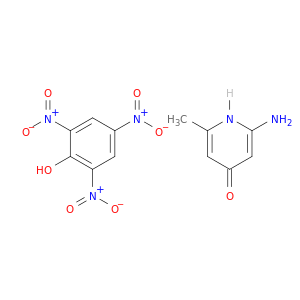 4(1H)-Pyridinone, 2-amino-6-methyl-, compd. with 2,4,6-trinitrophenol