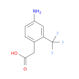 2-[4-amino-2-(trifluoromethyl)phenyl]acetic acid
