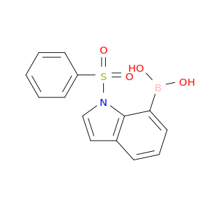 1-Benzenesulfonyl-1h-indole-7-boronic acid