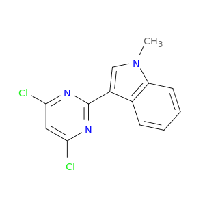 1H-Indole, 3-(4,6-dichloro-2-pyrimidinyl)-1-methyl-