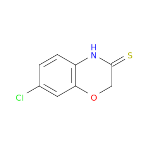 2H-1,4-Benzoxazine-3(4H)-thione, 7-chloro-