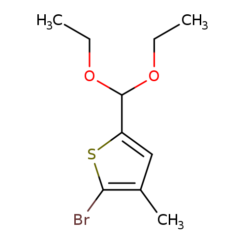 2-溴-5-(二乙氧基甲基)-3-甲基噻吩