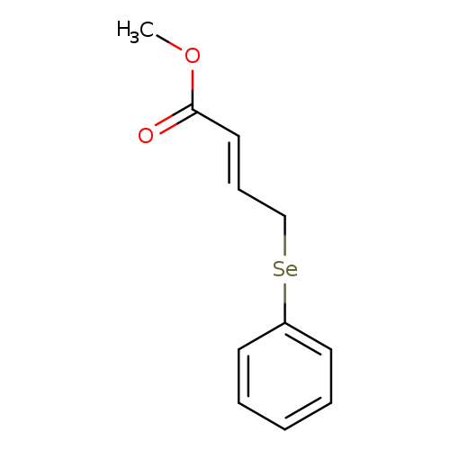 2-Butenoic acid, 4-(phenylseleno)-, methyl ester, (E)-