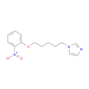 1H-Imidazole, 1-[5-(2-nitrophenoxy)pentyl]-