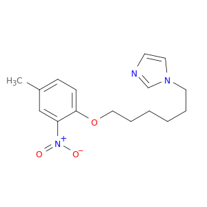 1H-Imidazole, 1-[6-(4-methyl-2-nitrophenoxy)hexyl]-