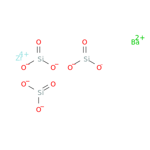 硅酸(H4SIO4),钡锆(4+)盐(3：2：2)