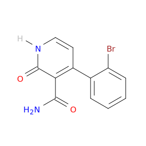 3-Pyridinecarboxamide, 4-(2-bromophenyl)-1,2-dihydro-2-oxo-