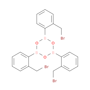 Boroxin, tris[(bromomethyl)phenyl]-