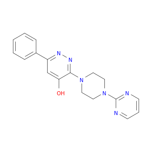 6-Phenyl-3-(4-(pyrimidin-2-yl)piperazin-1-yl)pyridazin-4-ol