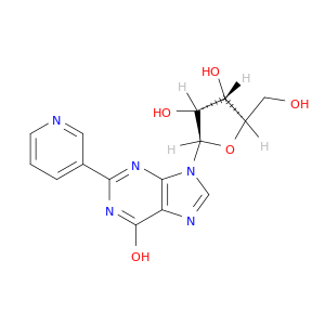 Inosine, 2-(3-pyridinyl)-