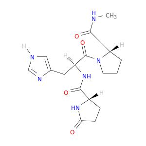 L-Prolinamide, 5-oxo-L-prolyl-L-histidyl-N-methyl-