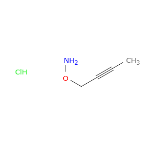 O-(But-2-yn-1-yl)hydroxylamine hydrochloride