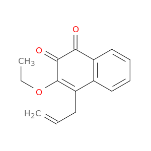 1,2-Naphthalenedione, 3-ethoxy-4-(2-propenyl)-