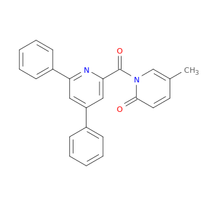 2(1H)-Pyridinone, 1-[(4,6-diphenyl-2-pyridinyl)carbonyl]-5-methyl-
