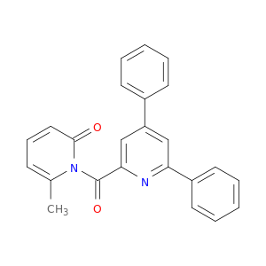 2(1H)-Pyridinone, 1-[(4,6-diphenyl-2-pyridinyl)carbonyl]-6-methyl-