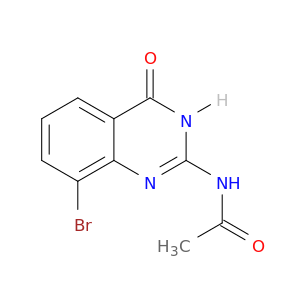N-(8-溴-4-氧代-3,4-二氢喹唑啉-2-基)乙酰胺