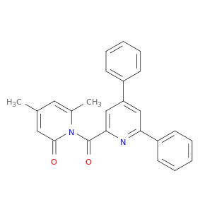 2(1H)-Pyridinone, 1-[(4,6-diphenyl-2-pyridinyl)carbonyl]-4,6-dimethyl-