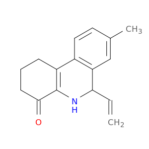 4(1H)-Phenanthridinone, 6-ethenyl-2,3,5,6-tetrahydro-8-methyl-