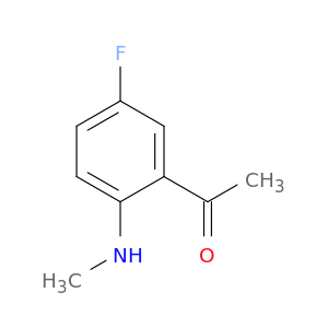 Ethanone, 1-[5-fluoro-2-(methylamino)phenyl]-
