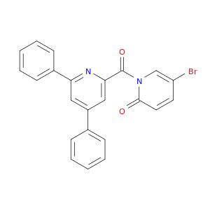 2(1H)-Pyridinone, 5-bromo-1-[(4,6-diphenyl-2-pyridinyl)carbonyl]-