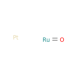 Platinum ruthenium oxide