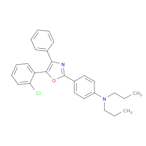 Benzenamine, 4-[5-(2-chlorophenyl)-4-phenyl-2-oxazolyl]-N,N-dipropyl-