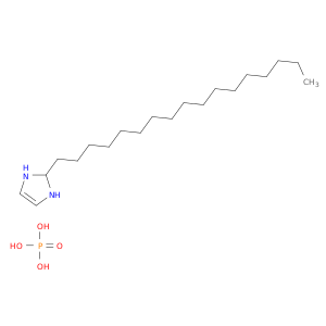 1H-Imidazole, 2-heptadecyldihydro-, phosphate