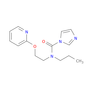 1H-Imidazole-1-carboxamide, N-propyl-N-[2-(2-pyridinyloxy)ethyl]-