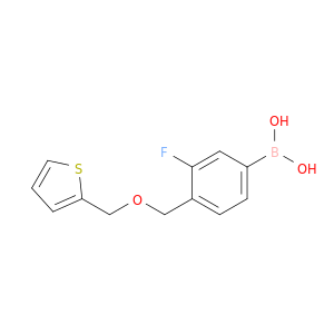3-Fluoro-4-(thiophen-2-ylmethoxymethyl)phenylboronic acid
