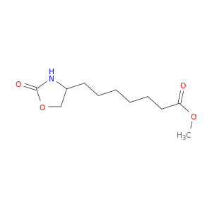 4-Oxazolidineheptanoic acid, 2-oxo-, methyl ester