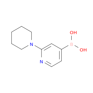 2-哌啶吡啶-4-硼酸