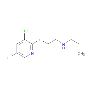 1-Propanamine, N-[2-[(3,5-dichloro-2-pyridinyl)oxy]ethyl]-